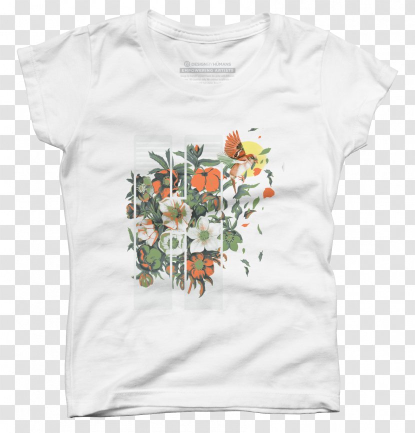 T-shirt Ice Age Design By Humans Clothing Sleeve - Watercolor - Floral Shirt Transparent PNG