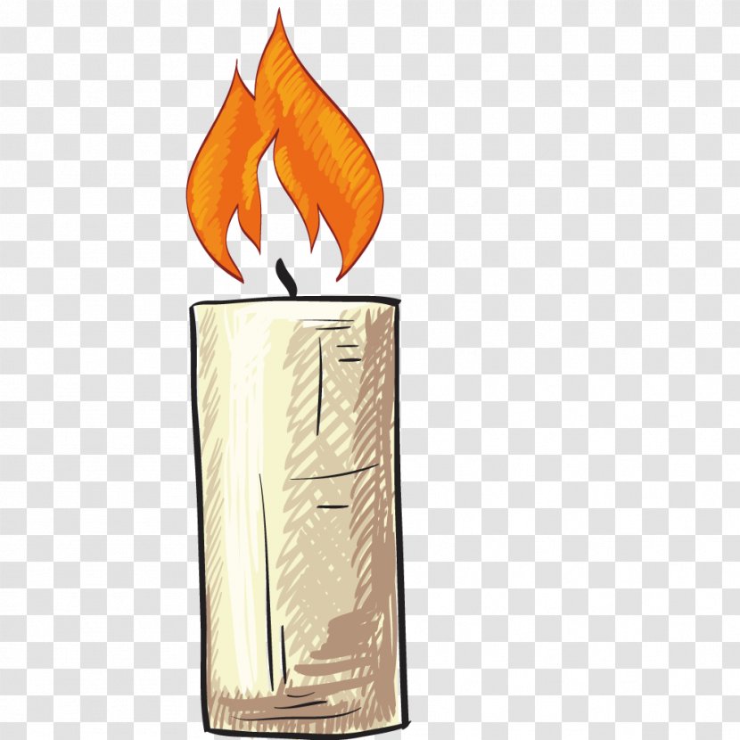 Art Euclidean Vector Flame - Combustion - Burning Candle Transparent PNG