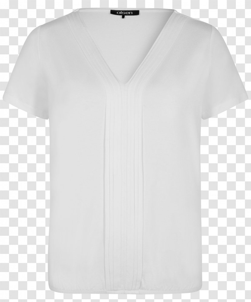 T-shirt Neckline Sleeve Clothing Fashion - Flower Transparent PNG