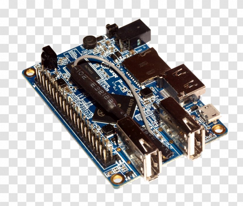 Microcontroller Orange Pi Computer Hardware Banana - Motherboard Transparent PNG
