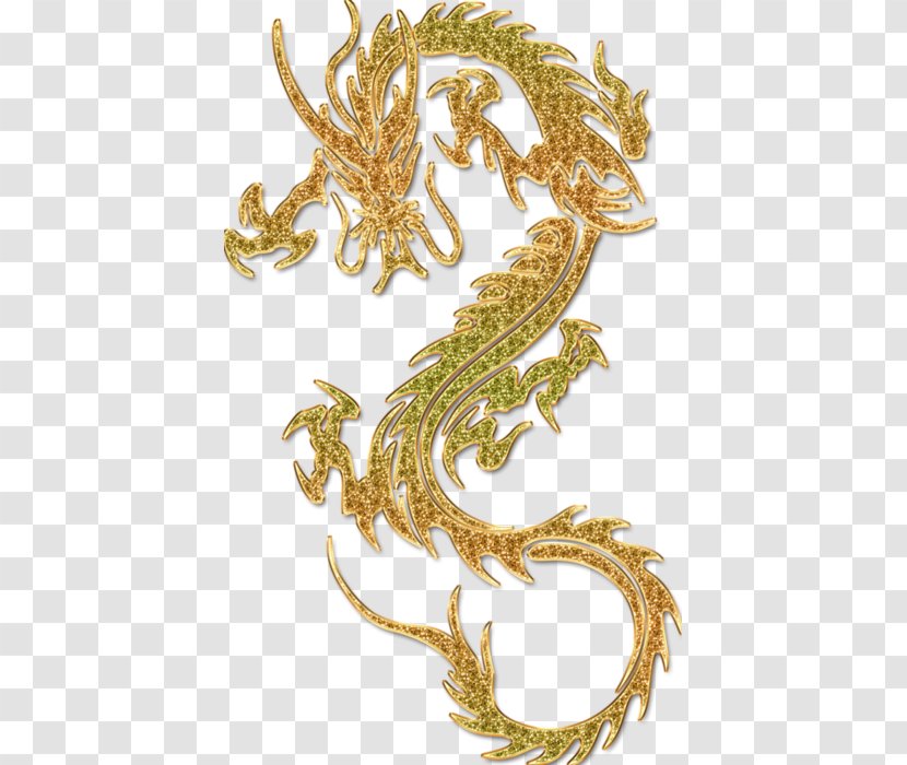 Chinese Dragon Japanese Southern Kung Fu Tattoo - Black Transparent PNG