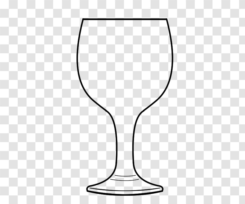Wine Glass Champagne Martini Beer Glasses Cocktail - Black And White Transparent PNG