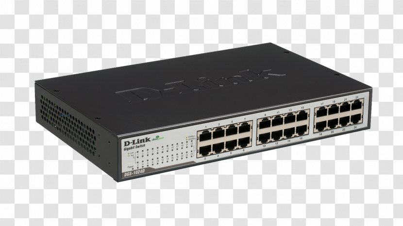 Network Switch Gigabit Ethernet Energy-Efficient D-Link Fast - Dlink - Hub Transparent PNG