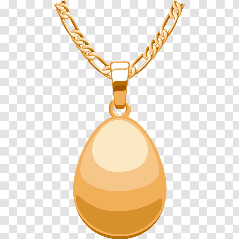 Pendant Jewellery Necklace Gold - Bitxi - Bright Jewelry Transparent PNG