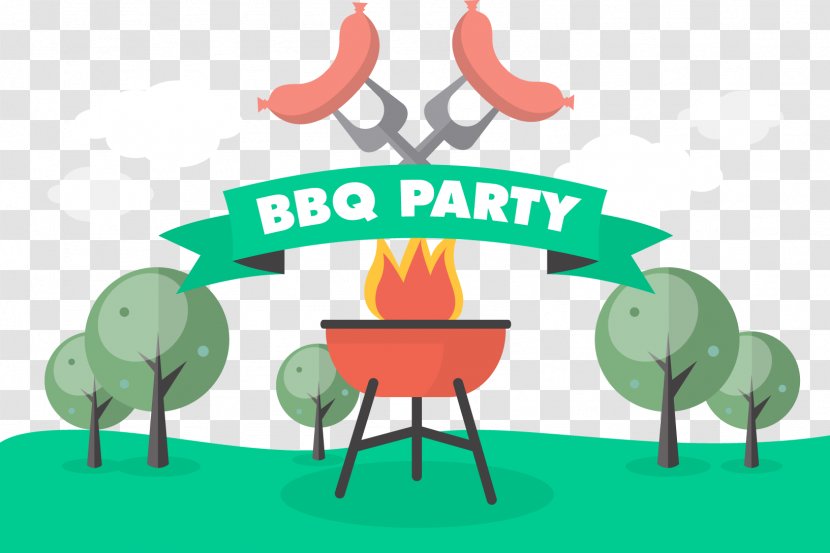 Barbecue Steak Picnic Meat - Communication - In The Woods Transparent PNG
