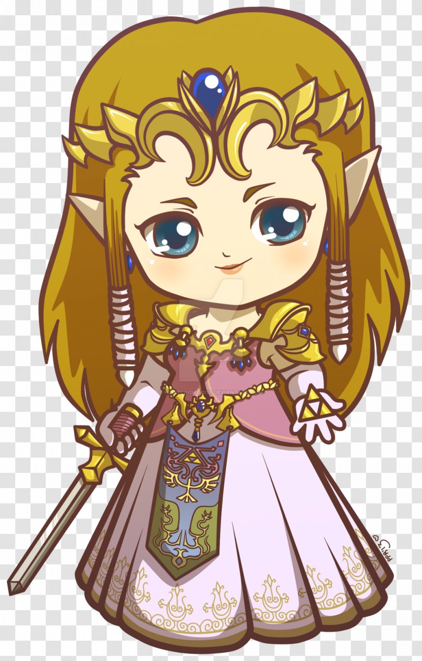 The Legend Of Zelda: Twilight Princess HD Wind Waker Zelda Link Chibi-Robo! - Watercolor Transparent PNG