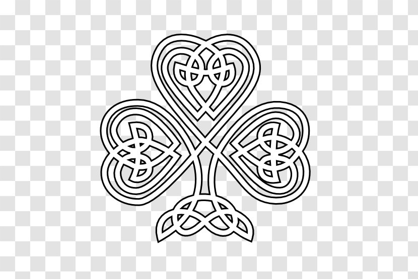 Celtic Coloring Book Knot Colouring Pages Mandala - Silhouette - Circle Transparent PNG