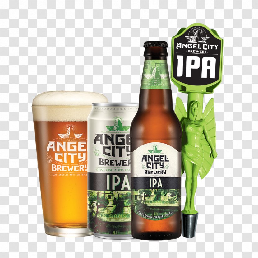 India Pale Ale Lager Beer Cocktail Angel City Brewery - Truck Transparent PNG