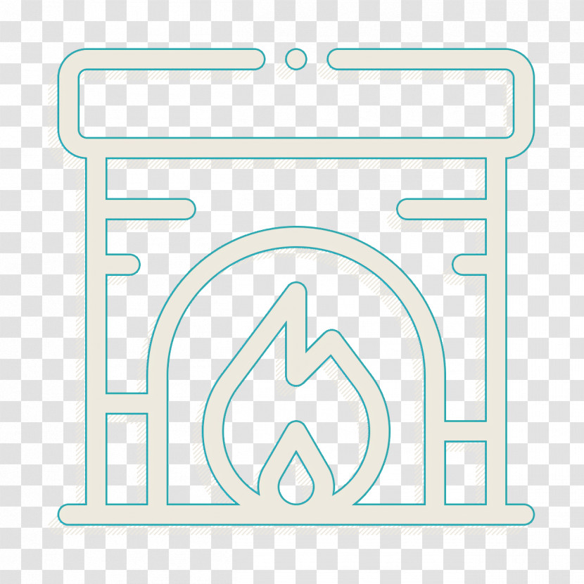 Home Stuff Icon Chimney Icon Fireplace Icon Transparent PNG