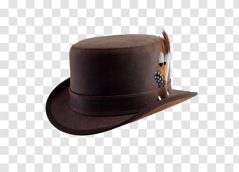 Top Hat Leather Fedora Bowler Transparent PNG