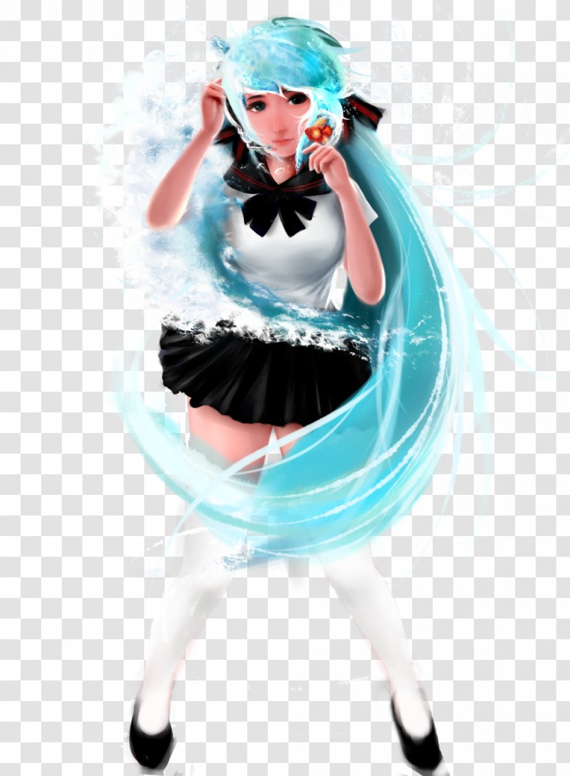 Costume Turquoise - Bottle Drawing Transparent PNG