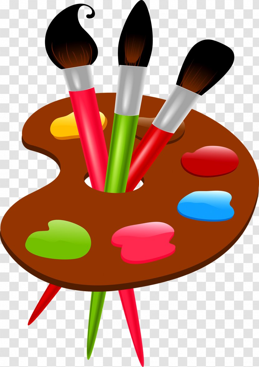 Paintbrush Clip Art - Artwork - Paint Pen Color Wheel Transparent PNG