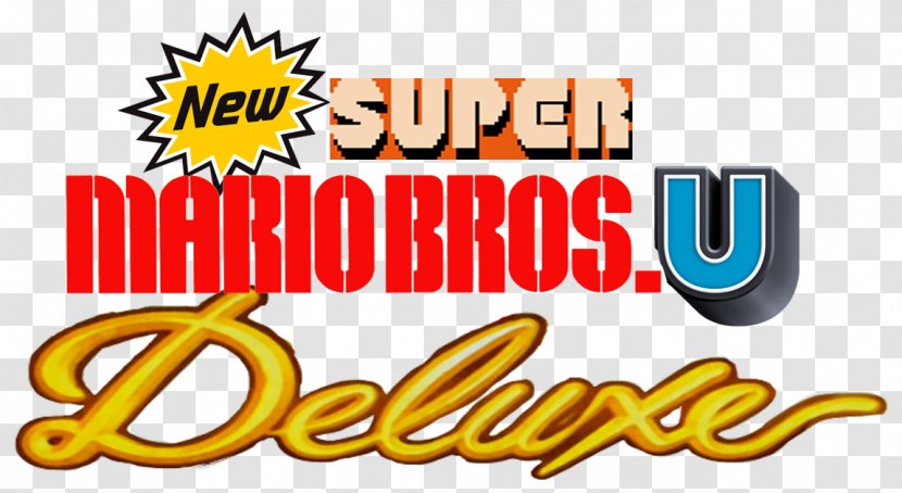 New Super Mario Bros. U Deluxe - Brand - Bros Transparent PNG