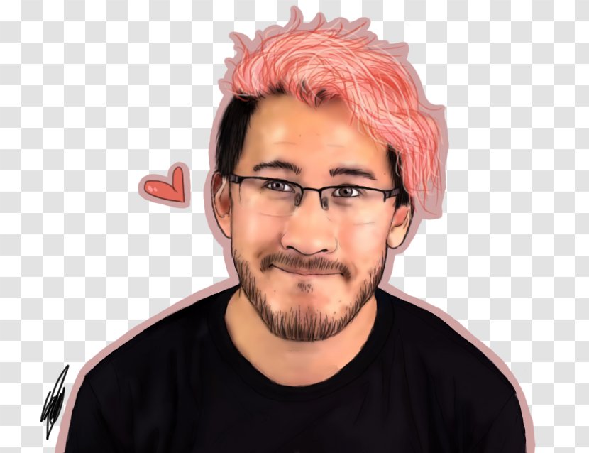 Markiplier T-shirt YouTube Slender: The Eight Pages Walking On Air - Slender - Red Headphones Transparent PNG