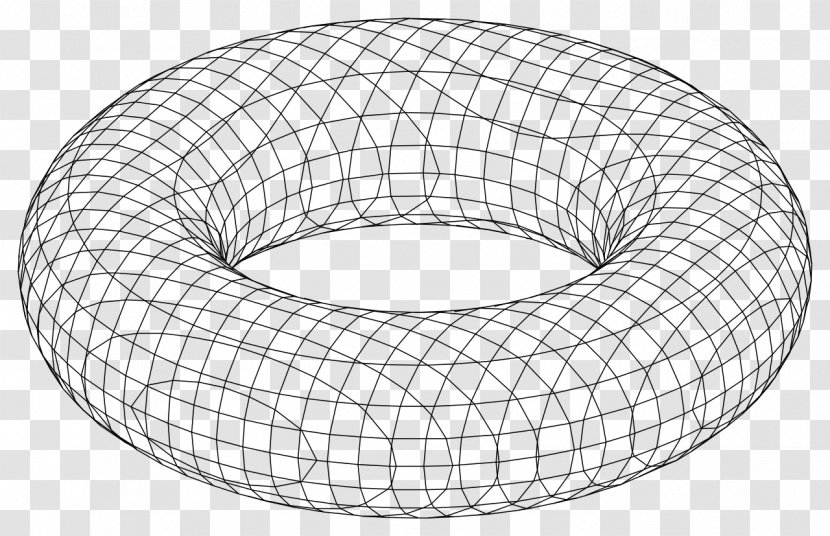 Graph Paper Geometry Torus Circle Topology - Point Transparent PNG