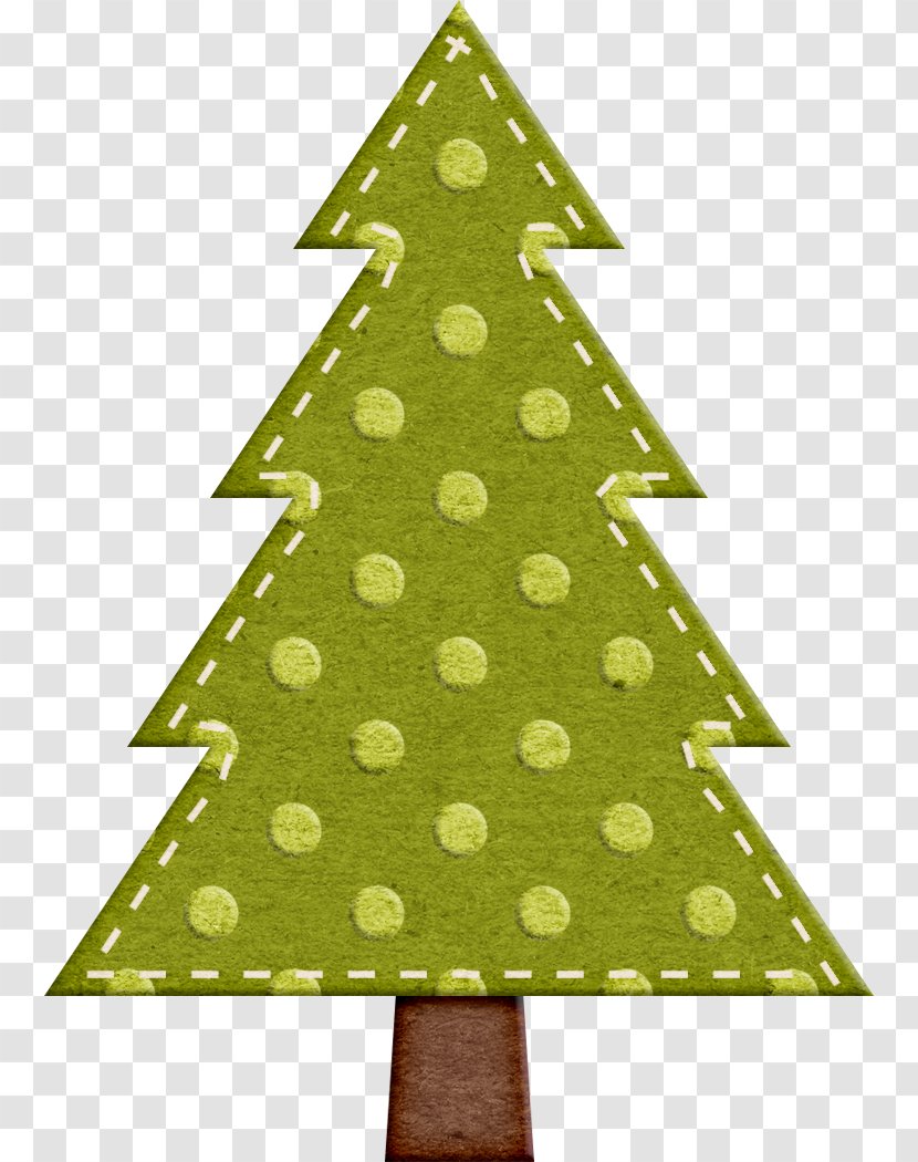 Christmas Tree Decoration Clip Art - Spruce - Clothes Decorated Transparent PNG