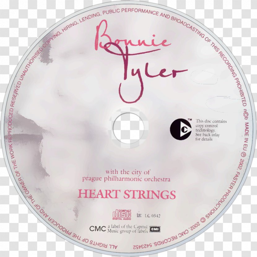 Compact Disc Heart Strings Disk Storage Bonnie Tyler - Dvd Transparent PNG