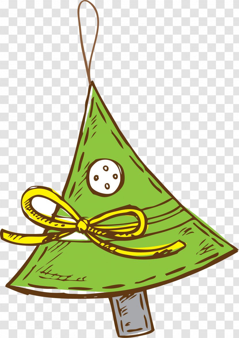 Christmas Tree - Cartoon Green Transparent PNG