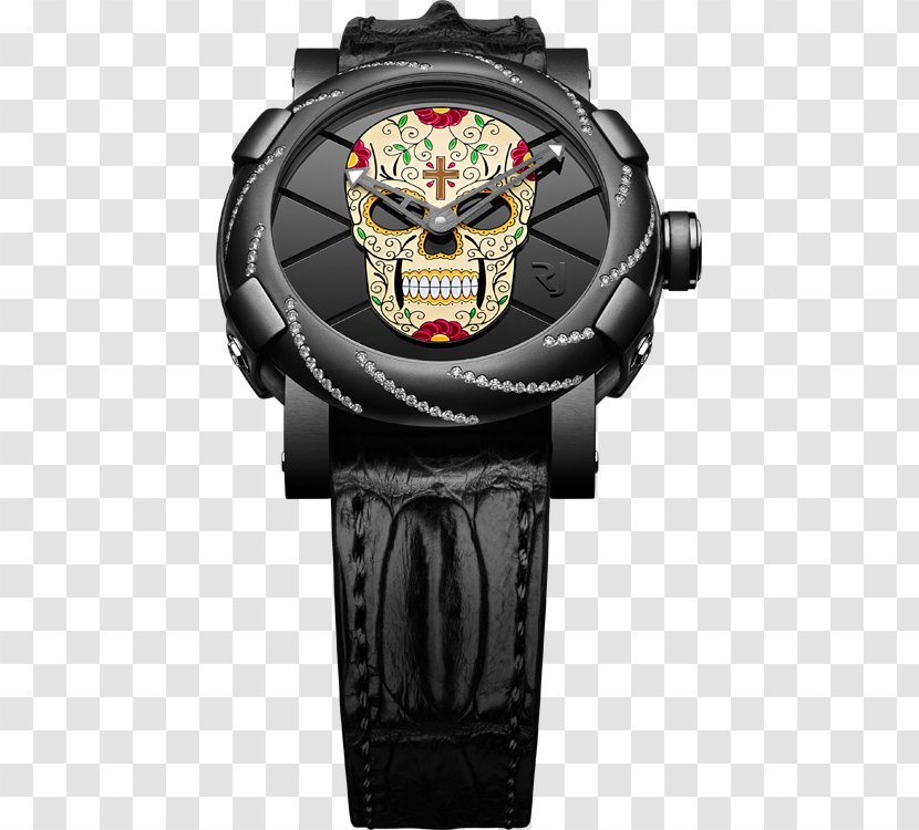 RJ-Romain Jerome Watch Death Baselworld Day Of The Dead - Dia Los Muertos Transparent PNG