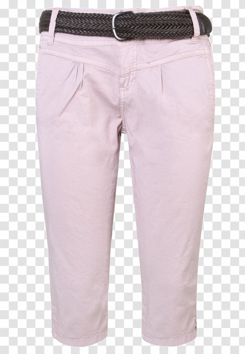 Bermuda Shorts Pink M Waist Jeans Transparent PNG