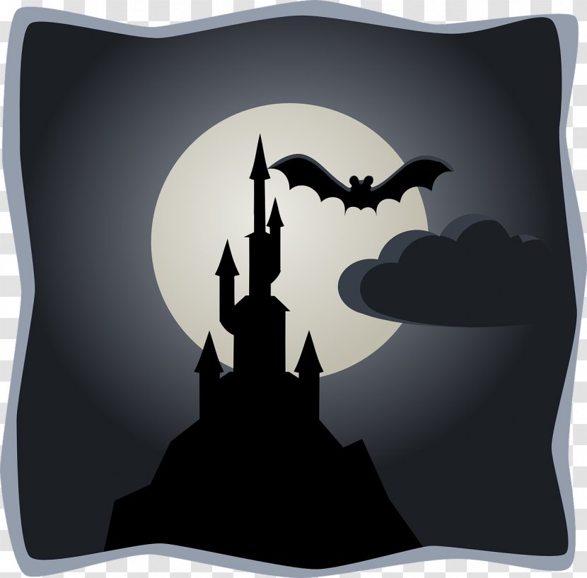 Drawing Clip Art - Wikimedia Commons - Haunted House Transparent PNG