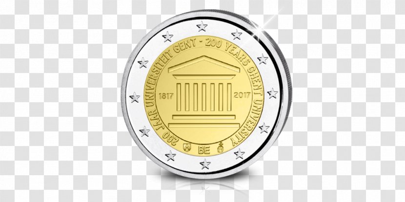 Currency 2 Euro Commemorative Coins - Coin Transparent PNG