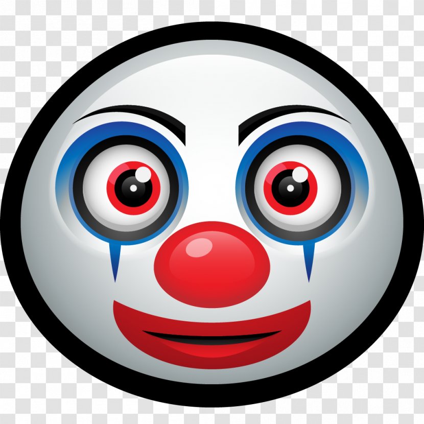 Clown Smiley Emoticon Emoji Transparent PNG