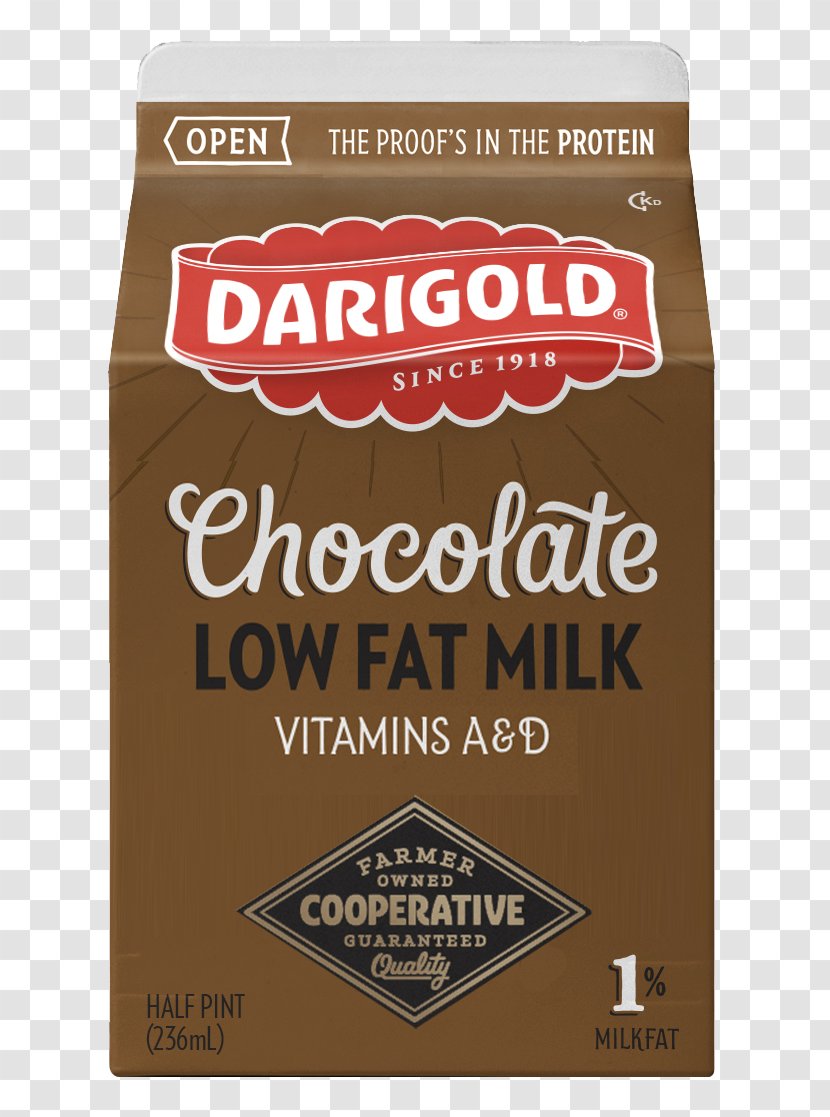 Darigold Chocolate Milk Low-fat Diet - Carton - CHOCO MILK Transparent PNG