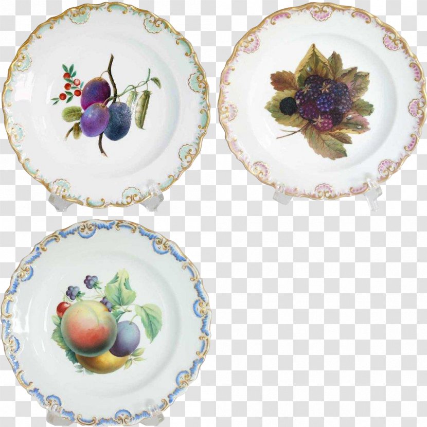 Plate Platter Porcelain Tableware Transparent PNG