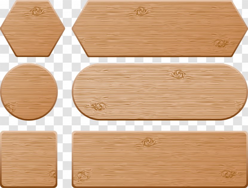 Paper Label Wood Printing - Lumber - Board Transparent PNG