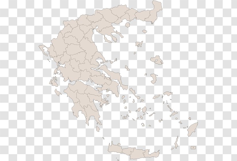 Greece Vector Map Mapa Polityczna - Diagram - Country Transparent PNG