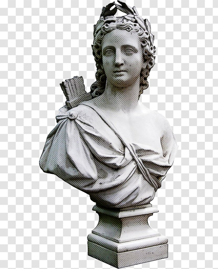 Classical Sculpture Bust Transparency Drawing - Nonbuilding Structure - Monument Figurine Transparent PNG