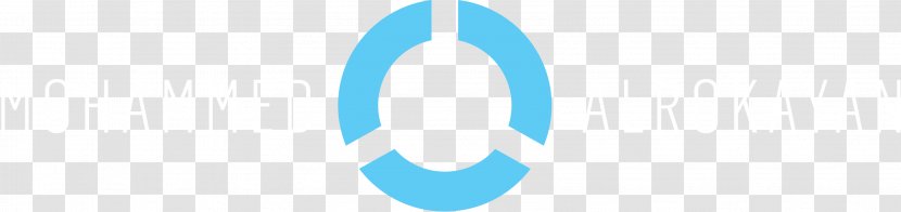 Logo Brand Blue Teal - Font Transparent PNG
