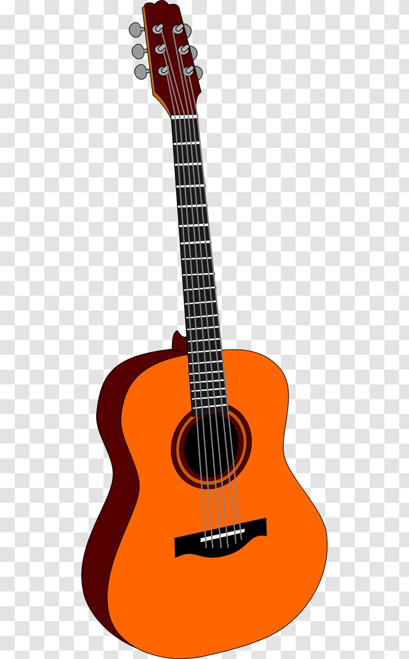 Ukulele Acoustic Guitar Classical Clip Art - Flower - Pictures Of A Transparent PNG