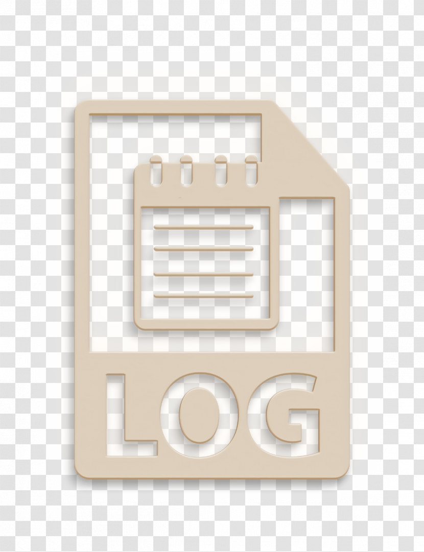 LOG File Format Icon Interface Icon Log Icon Transparent PNG