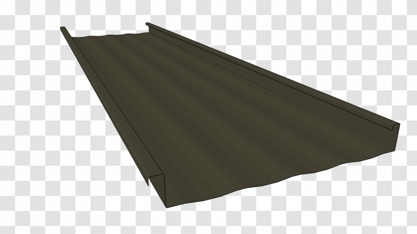 Rectangle Roof - Striated Transparent PNG