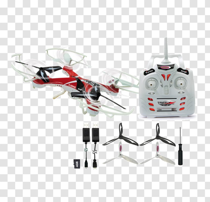 Helicopter Quadcopter Unmanned Aerial Vehicle Video Cameras - Global Positioning System Transparent PNG