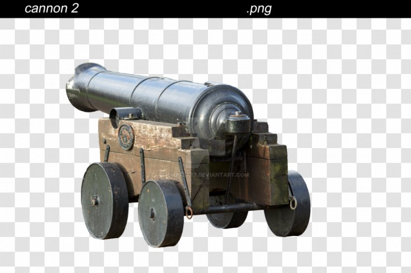 Weapon Cannon Machine Cylinder Transparent PNG