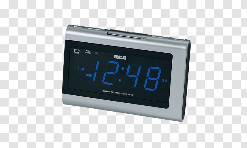 Alarm Clocks Clockradio FM Broadcasting - Display Device - Radio Transparent PNG