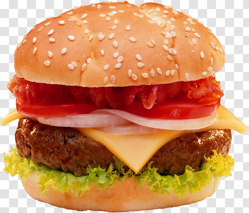 Cheeseburger Hamburger Fast Food McDonald's Big Mac French Fries - Patty - Burger Transparent PNG
