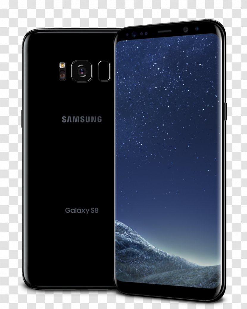 Samsung Galaxy S8+ S7 Smartphone - Communication Device Transparent PNG