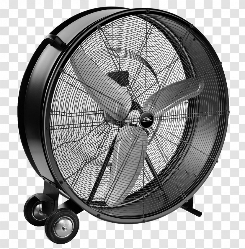 Fan Industry Heater Ventilation - Machine - Drum Transparent PNG