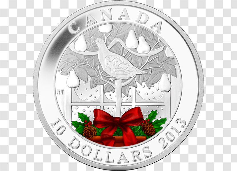 Silver Coin Royal Canadian Mint Dollar Transparent PNG