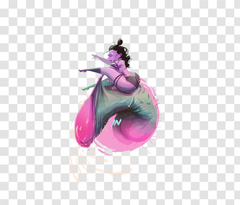 Pink M Legendary Creature - Mythical - Neumann Transparent PNG