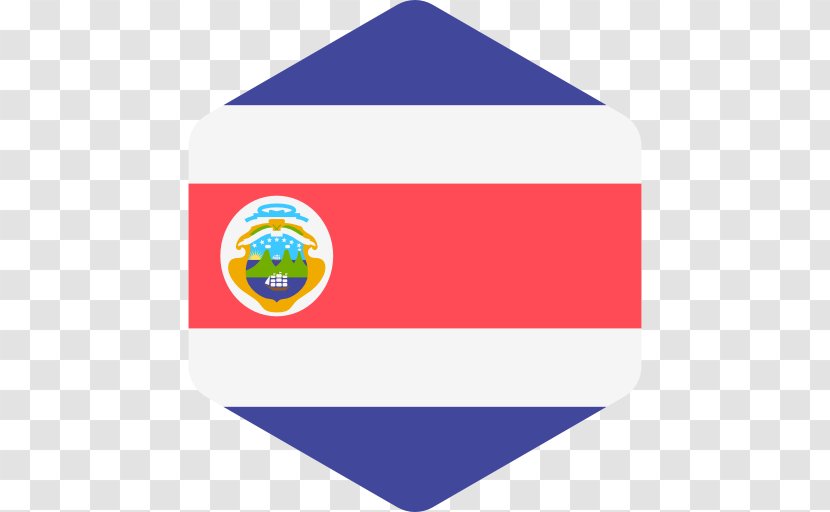 Flag Of Costa Rica Handkerchief T-shirt Transparent PNG