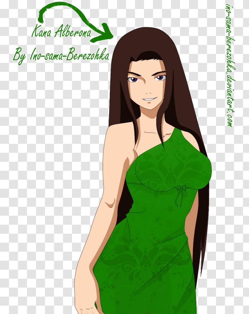 Dress Shoulder Green Animated Cartoon - Heart - Cana Alberona Transparent PNG