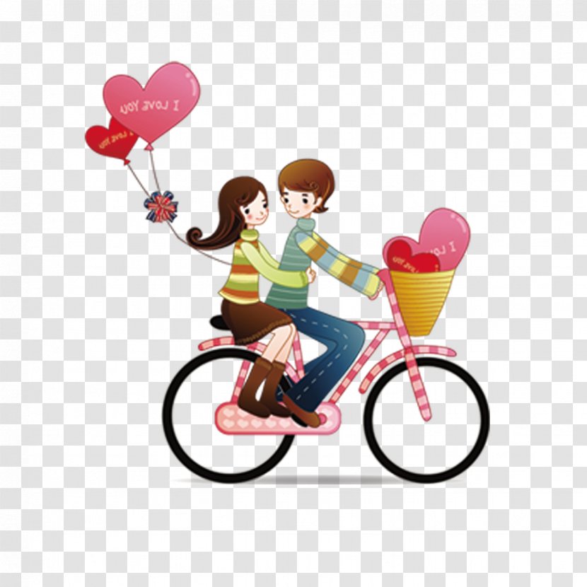 Couple Love Romance - Recreation - Cartoon Transparent PNG