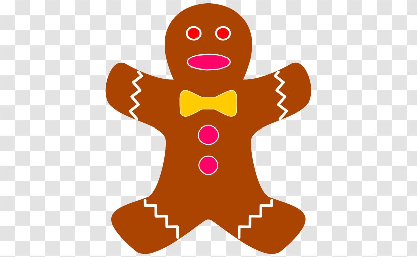 Frosting & Icing Gingerbread Man Biscuits Christmas Cookie Transparent PNG