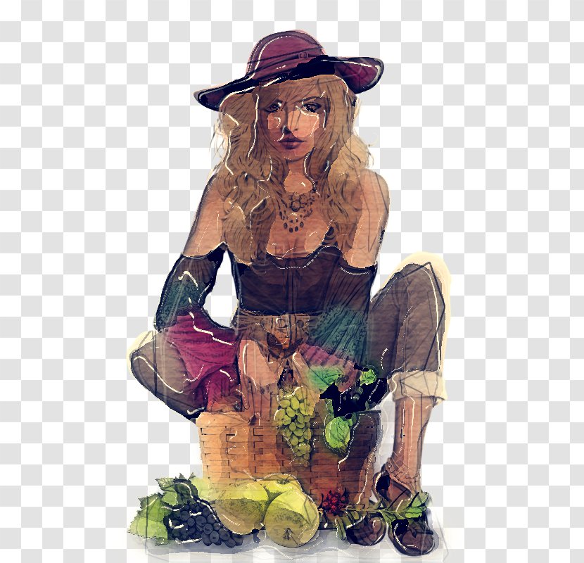 Fictional Character Plant Drawing Costume Sketch Transparent PNG