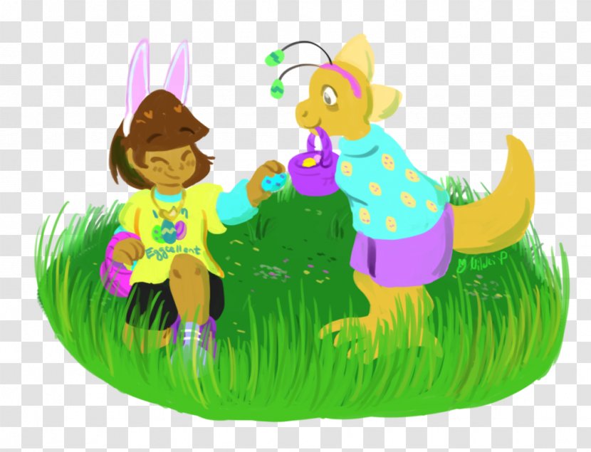 Toy Inflatable Cartoon Easter - Grass Transparent PNG